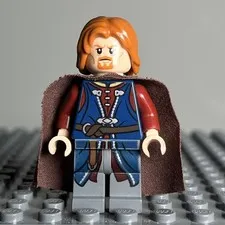 LEGO - Boromir lor014 Minifigure - Lord Of The Rings LOTR - 3D