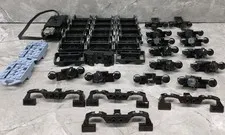 Lot of 16 LEGO 38399 Train Wheel Holder with Pin Slots, 1 Powered, 14 Buffers 