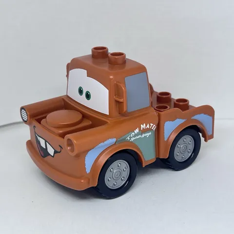 LEGO Duplo 2009 Disney Pixar Cars Tow Mater Truck Replacement Car Piece Brick B1