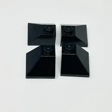 3045 LEGO Parts Slope 45 2x2 Double Convex BLACK (4)