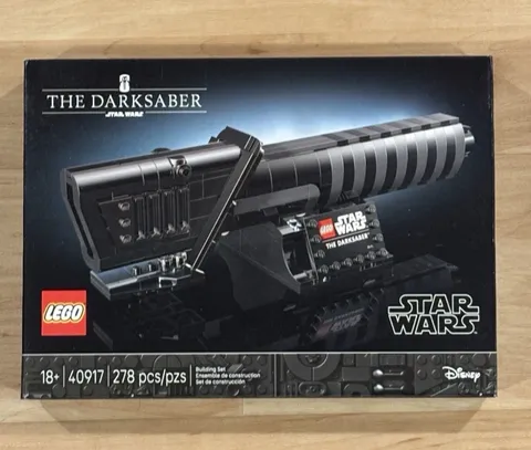 Lego 40917 The Darksaber Star Wars Disney GWP Dark Saber Set NEW in Box Sealed
