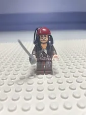 Lego Captain Jack Sparrow 4193 4194 4195 Pirates of the Caribbean Minifigure