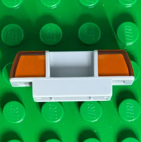 Lego DUPLO Siren Light Lights trans-orange gray for police fire ambulance rescue