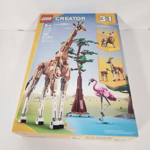 LEGO Creator 3 in 1 31150 Wild Safari Animals 780 Pcs New Sealed