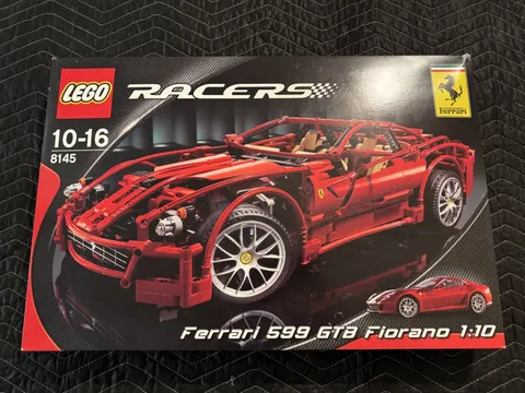 Lego 8145 Ferrari 599 GTB Fiorano, 1326 pieces (Brand New)  1:10 scale