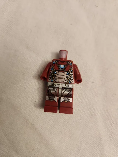 Lego Marvel Super Heroes Iron Man Mark 47 Minifigure 76083 - Torso and Legs Only