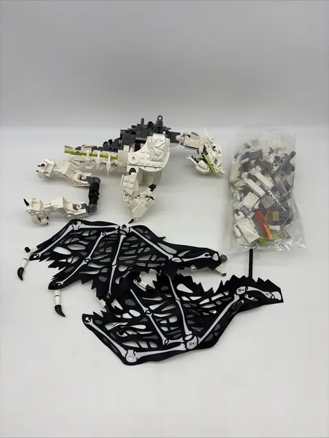 Lego 71721 Ninjago Skull Sorcerers Dragon (Dragon Only) INCOMPLETE