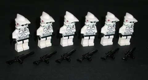 LEGO Star Wars CLONE ARF TROOPER Razor 91st Recon Corp Lot of 6 Minifigs 7913