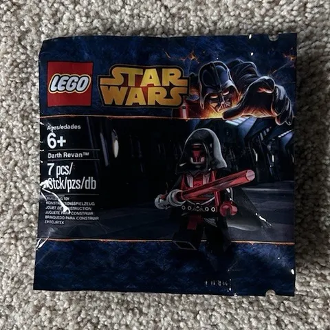 LEGO Star Wars Darth Revan Minifigure Knights of the Old Republic Sealed Polybag