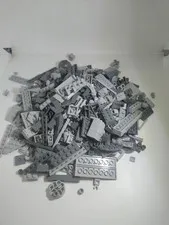 Lego By The Pound Light And Dark Grey Lego Blocks.