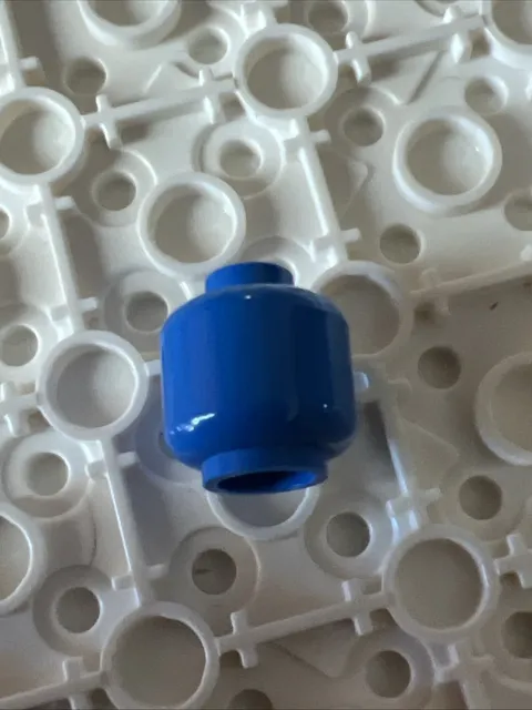 LEGO 3626 Blue Minifigure, Head (Plain)