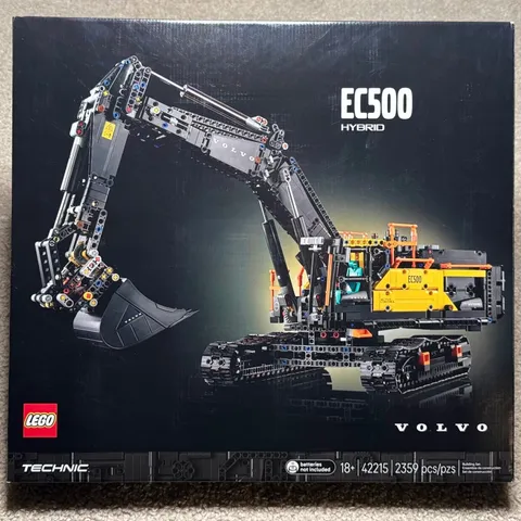 New LEGO Technic Volvo EC500 Hybrid Excavator 42215 Building Set 2359 Pcs Sealed
