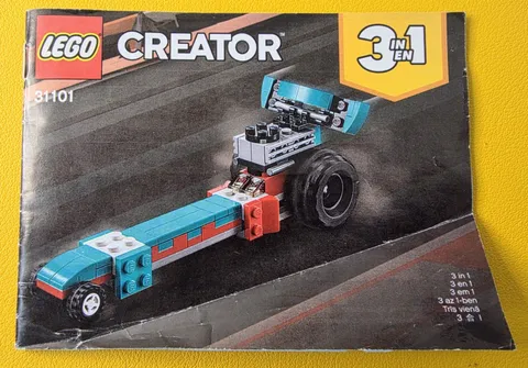 LEGO Creator 3 In 1 (31101) Instruction Booklet Manual Only