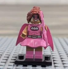 The LEGO Batman Movie Pink Power Batgirl Minifigure Series 1 CMF DC Super Heroes