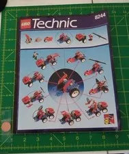 Lego Technic Convertibles (8244) Instruction Booklet Only