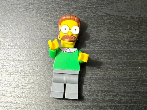 Lego Ned Flanders, series 1 sim013 The Simpsons h485
