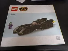 Lego Batmobile Vs Joker Chase 76224 Instruction Manual Only