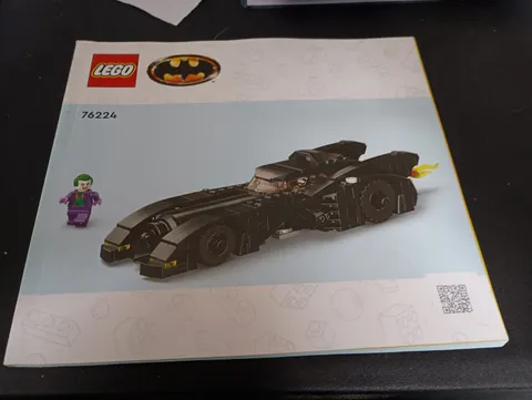 Lego Batmobile Vs Joker Chase 76224 Instruction Manual Only