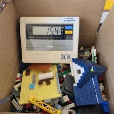 Lego Lot 15.4 Pounds Parts Pieces Loose Building Blocks- W/ Mini Figs-Clean Bulk
