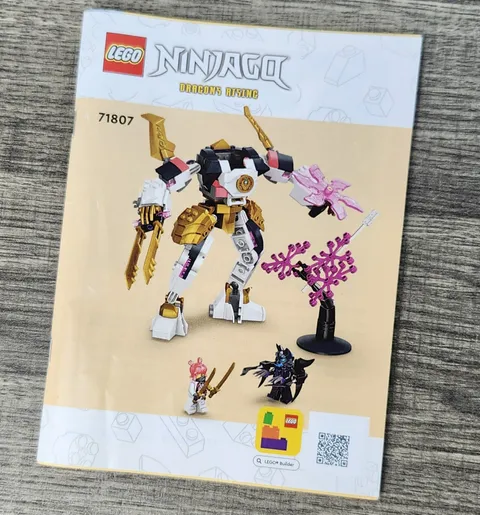 Lego Ninjago Instruction Manual Dragons Rising 71807