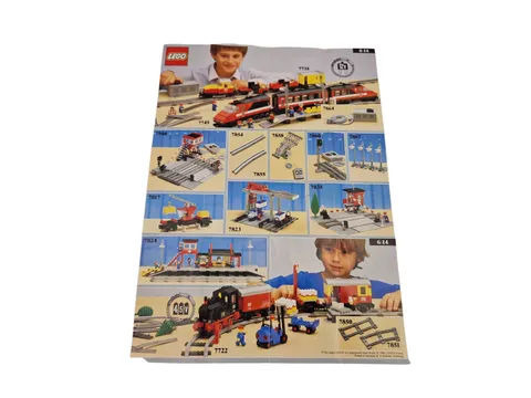 Lego® TRAIN Railway 12V Info Book 1986 Instructions