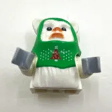 LEGO Star Wars Ewok Minifigure (Holiday Outfit / sw1298)