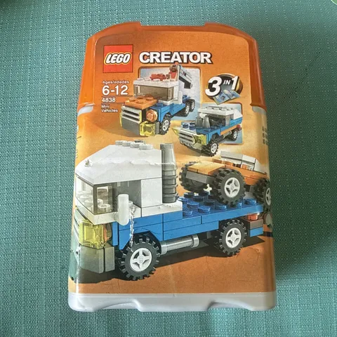 4838 LEGO Creator 3 in 1 Mini Vehicles - New & Sealed