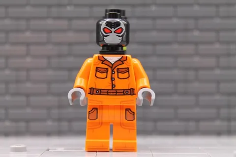 LEGO® Arkham Asylum Minifig sh1084 - Bane - Prison Jumpsuit