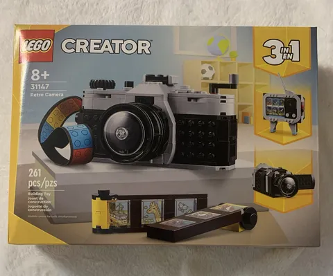 LEGO CREATOR: Retro Camera (31147)box Is Damaged See Description And Pics.