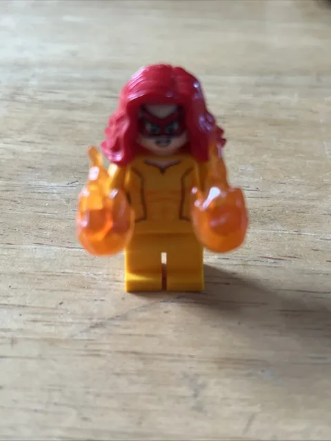 Lego Firestar Minifigure 76178 sh0712 Marvel Super Heroes CMF Lot Rare Retired 