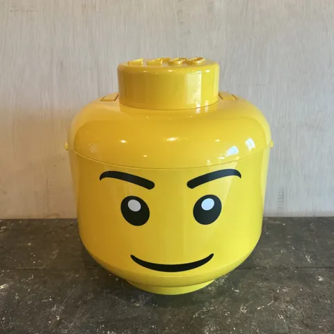 LEGO Collection ORIGINAL SORT & STORE LARGE LEGO HEAD STORAGE CONTAINER SCARCE