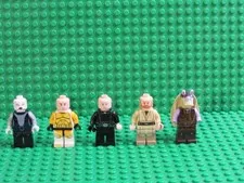 Lot Lego Star Wars Minifigs Luke clone trooper obi wan kenobi captain tarpals