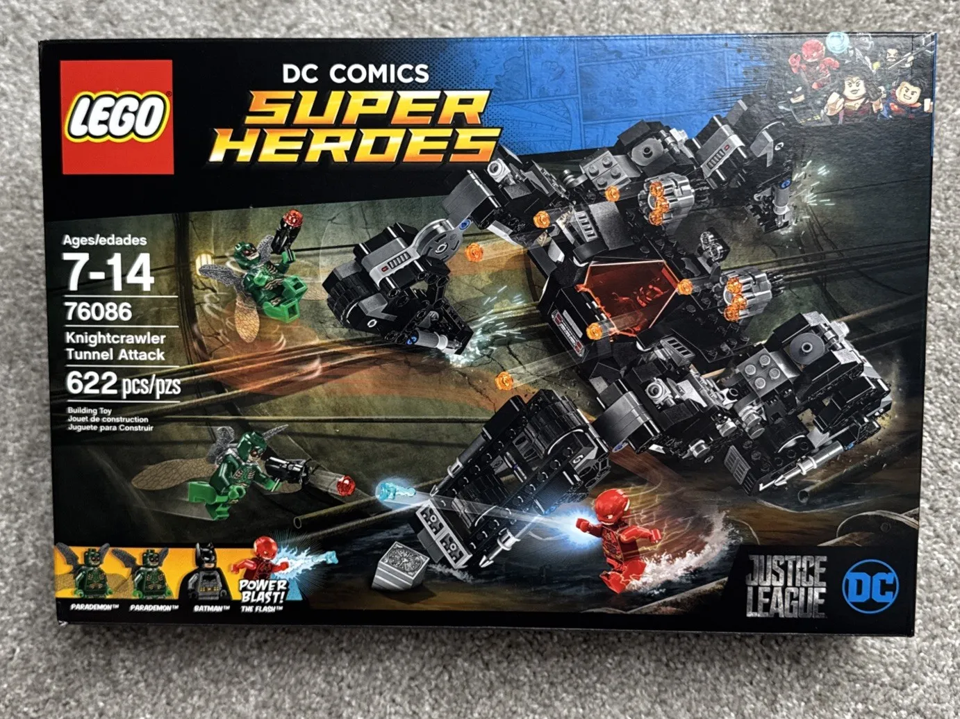 Lego DC Comics Super Heroes 76086 Knightcrawler Tunnel Attack FACTORY SE G1N