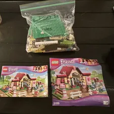 LEGO Friends 3189 Horse Stables Parts Lot w/ Instructions 2012