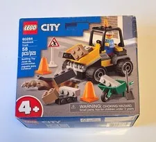 LEGO CITY: Roadwork Truck (60284) New Unopened Box