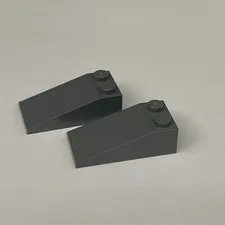 Lego 30363 Dark Gray Replacement Parts Pieces Lot of 2