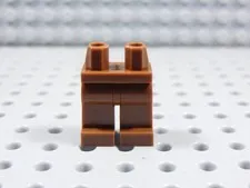 LEGO Reddish Brown Blank Plain Legs Pants Minifig BL