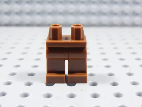 LEGO Reddish Brown Blank Plain Legs Pants Minifig BL