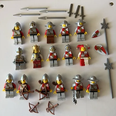 LEGO Castle Kingdoms Minifigure Lot - Army Builders Lion Knights Misc *RARE*