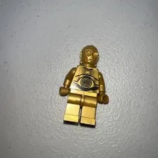 LEGO® Star Wars C3PO Minifigure Dark Pearl Gold Minifig C-3PO Original droid