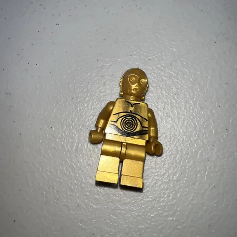 LEGO® Star Wars C3PO Minifigure Dark Pearl Gold Minifig C-3PO Original droid