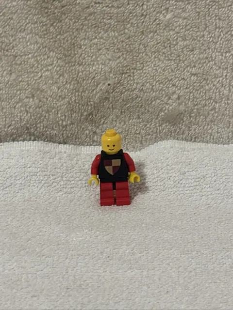 Vintage LEGO Castle Knights Tournament Black Minifigure cas232 6002 Original