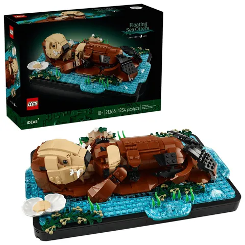 Lego 21366 Ideas Floating Sea Otters 