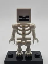 LEGO Minecraft White Skeleton Minifigure MIN011 NEW -MB
