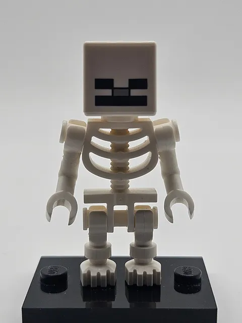 LEGO Minecraft White Skeleton Minifigure MIN011 NEW -MB