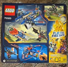 LEGO NEXO Knights NEXO Powers Aaron Fox's Aero-Striker V2 70320 301 pcs