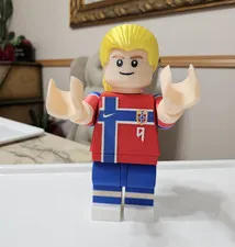 Norway HAALAND Soccer Player Figure