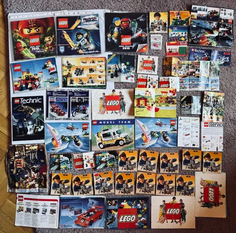 Lego Catalogues, Brochures Collection Vintage Rare