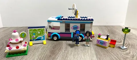 Lego Friends 41056 Heartlake News Van 100% COMPLETE Retired