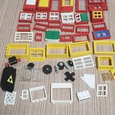 Vintage Lego Windows & Doors Lot